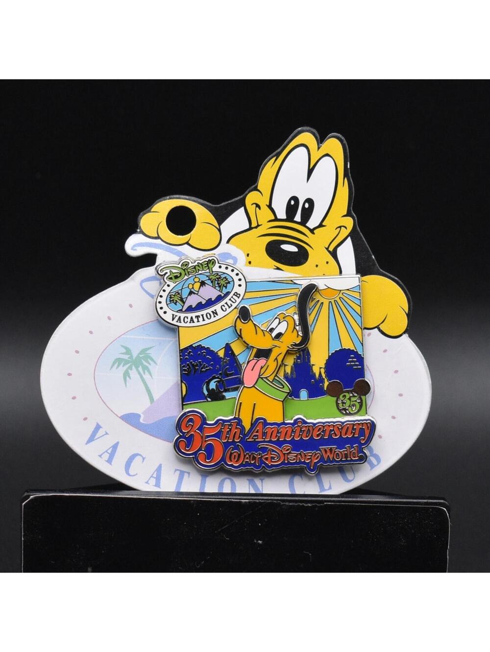 Disney Pluto Vacation Club WDW 35th Anniversary Pin (C5)